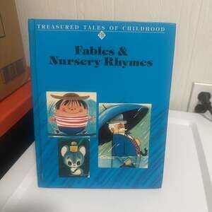 Vintage Treasured Tales of Childhood: Fables & Nursery Rhymes (1974 Hardcover)